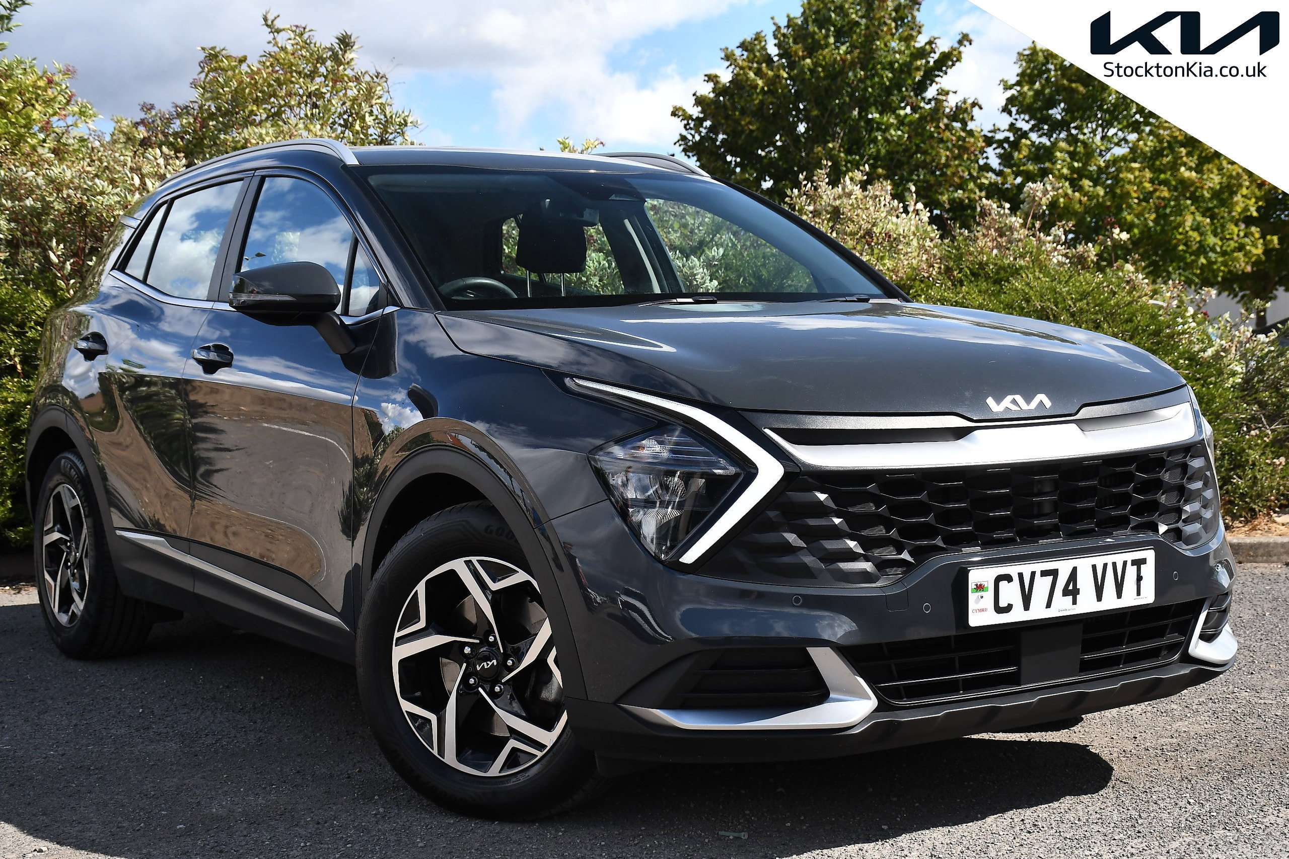 A 2024 KIA SPORTAGE 1.6 T-GDi MHEV 2 SUV 5dr Petrol Hybrid Manual Euro 6 (s/s) (157 bhp) A 2024 KIA SPORTAGE 1.6 T-GDi MHEV 2 SUV 5dr Petrol Hybrid Manual Euro 6 (s/s) (157 bhp)