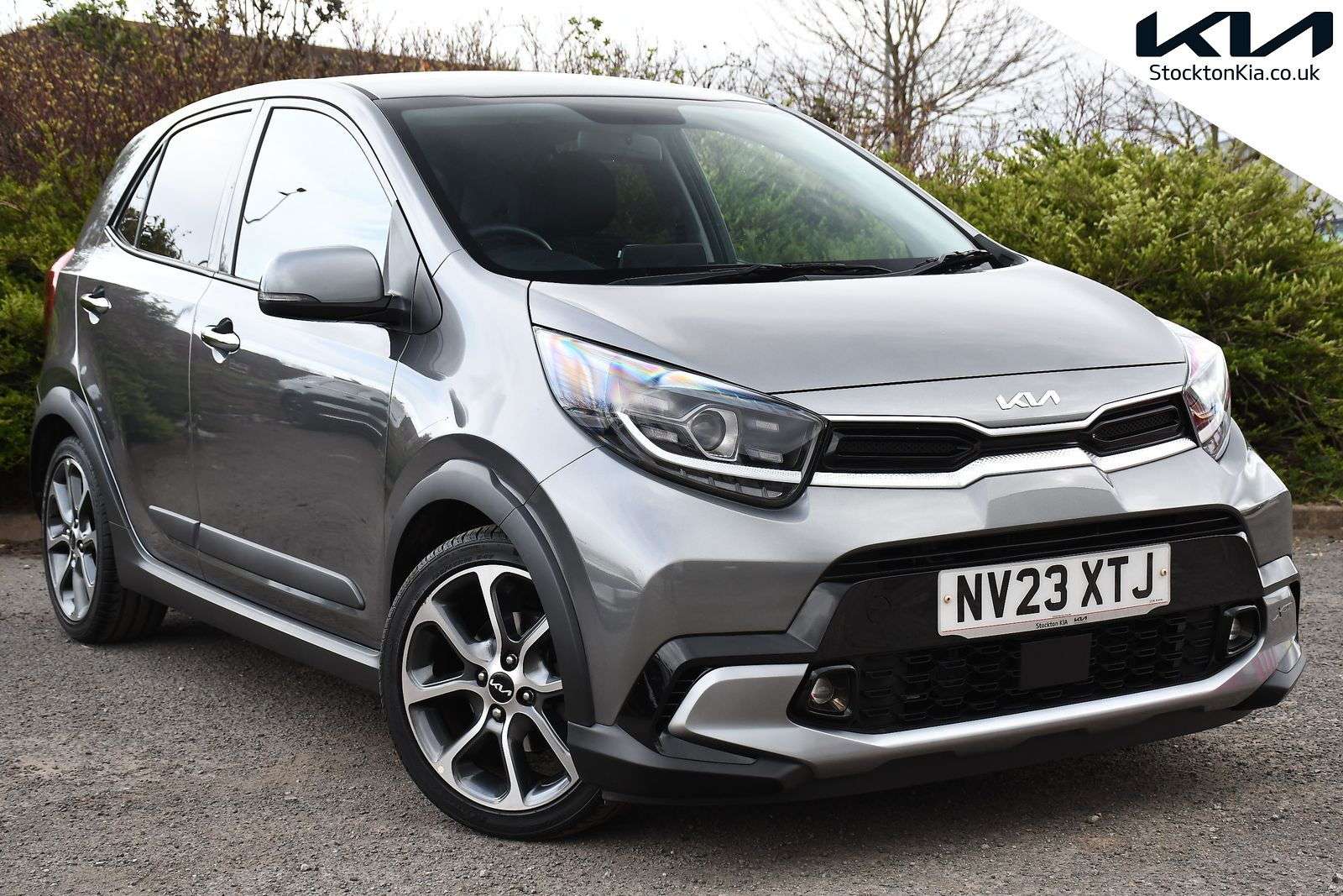 A 2023 KIA PICANTO 1.0 DPi X-Line S Hatchback 5dr Petrol AMT Euro 6 (s/s) (66 bhp) A 2023 KIA PICANTO 1.0 DPi X-Line S Hatchback 5dr Petrol AMT Euro 6 (s/s) (66 bhp)