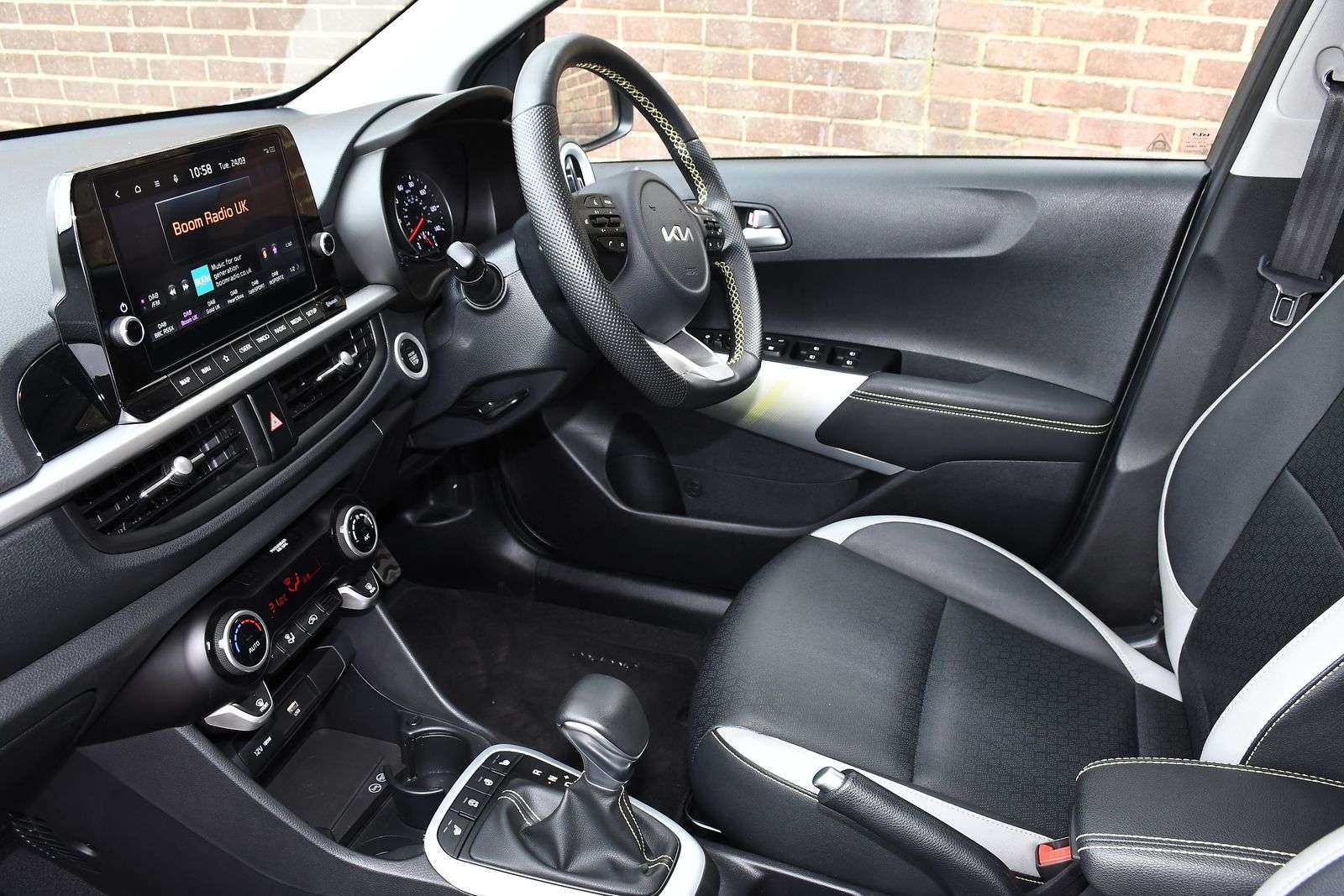 A 2023 KIA PICANTO 1.0 DPi X-Line S Hatchback 5dr Petrol AMT Euro 6 (s/s) (66 bhp) A 2023 KIA PICANTO 1.0 DPi X-Line S Hatchback 5dr Petrol AMT Euro 6 (s/s) (66 bhp)