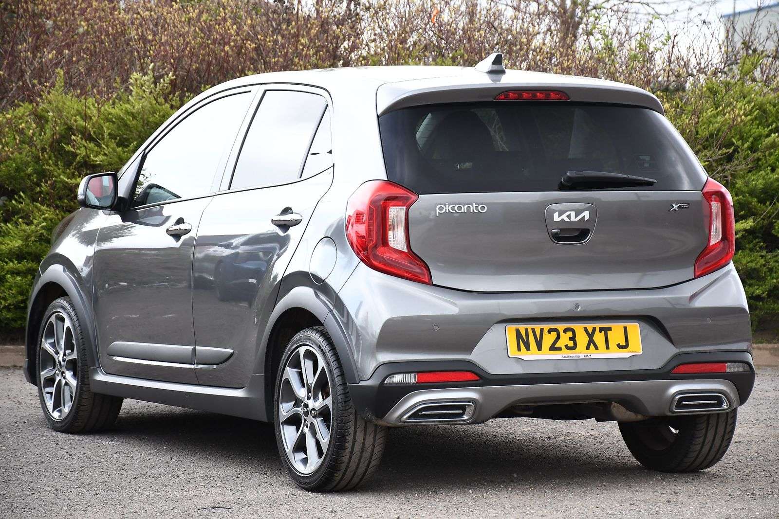 A 2023 KIA PICANTO 1.0 DPi X-Line S Hatchback 5dr Petrol AMT Euro 6 (s/s) (66 bhp) A 2023 KIA PICANTO 1.0 DPi X-Line S Hatchback 5dr Petrol AMT Euro 6 (s/s) (66 bhp)
