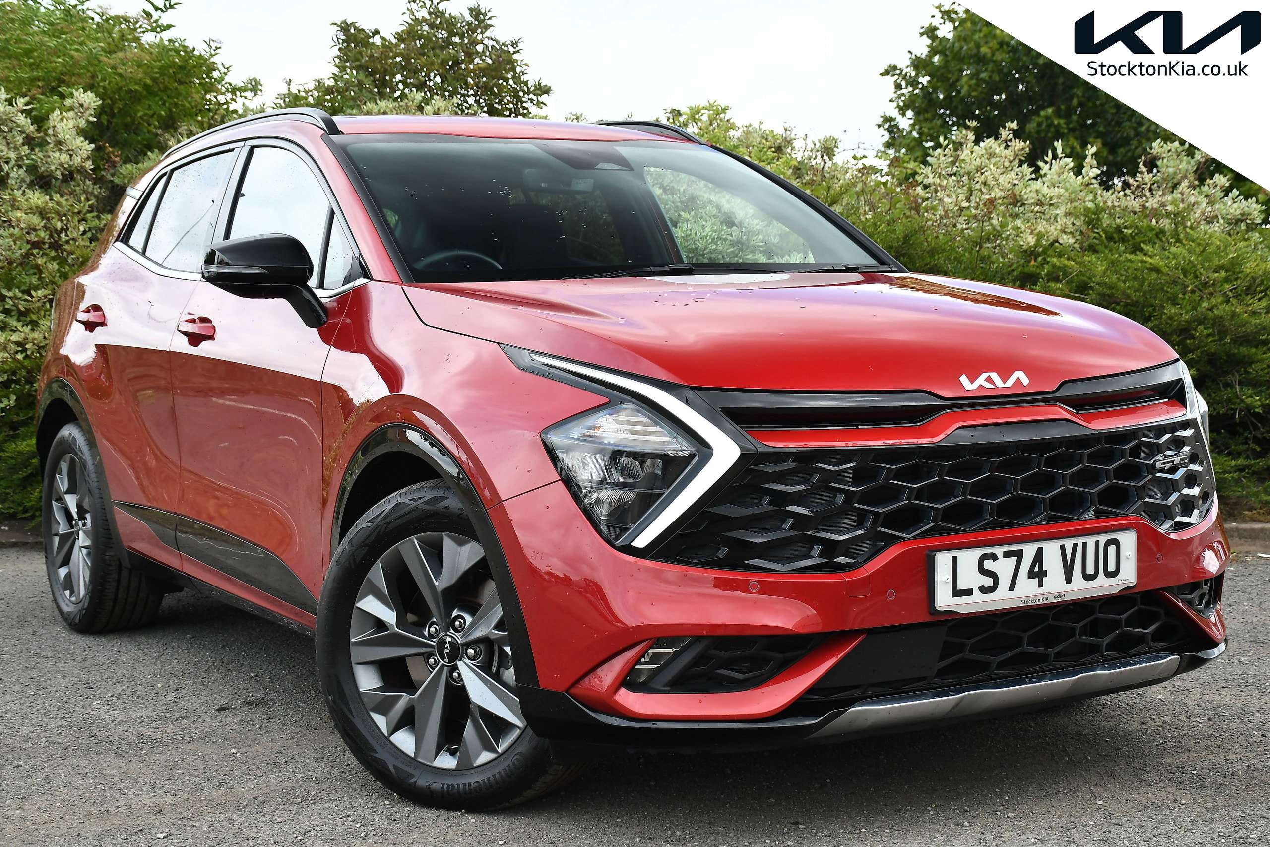 A 2024 KIA SPORTAGE 1.6 h T-GDi GT-Line SUV 5dr Petrol Hybrid Auto Euro 6 (s/s) (207 bhp) A 2024 KIA SPORTAGE 1.6 h T-GDi GT-Line SUV 5dr Petrol Hybrid Auto Euro 6 (s/s) (207 bhp)