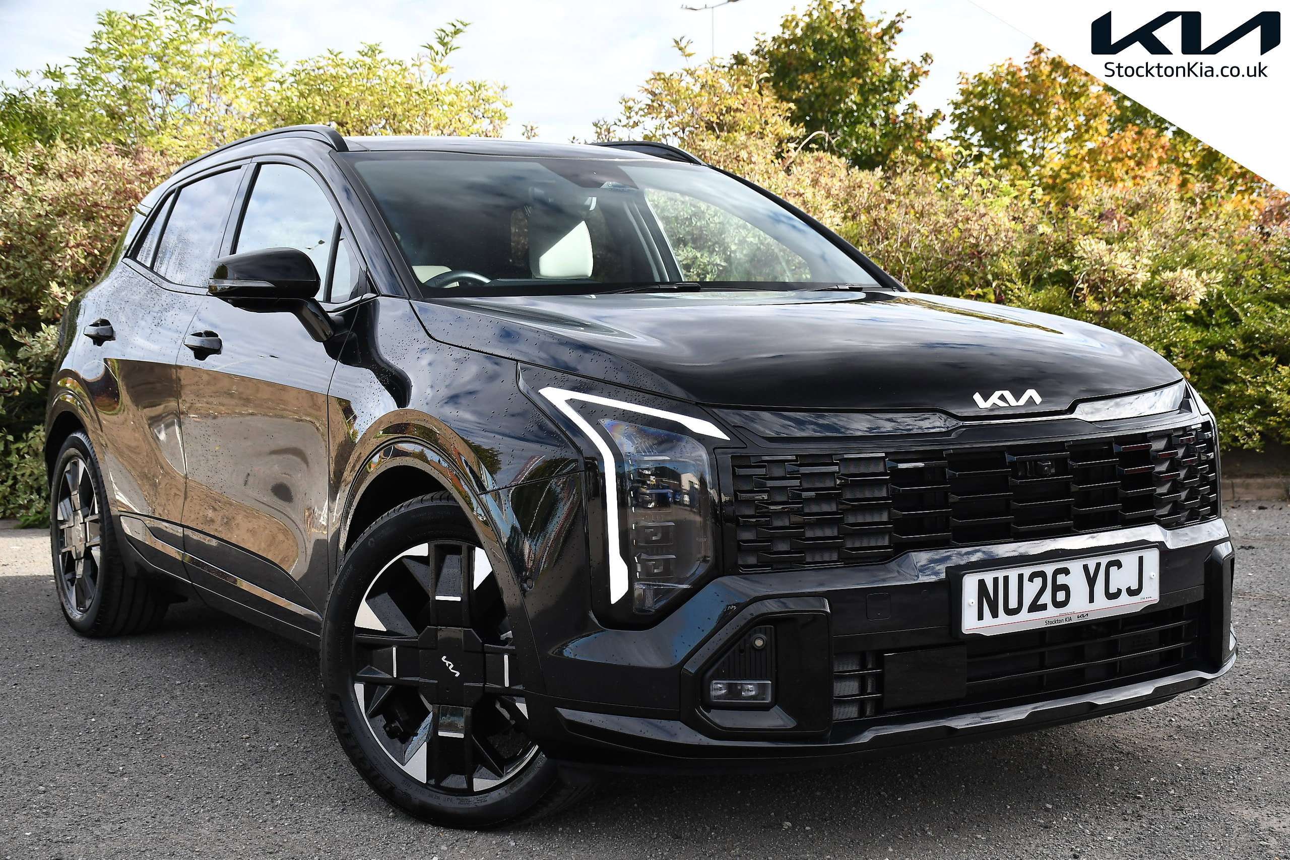 A 2026 KIA SPORTAGE 1.6 h T-GDi GT-Line S SUV 5dr Petrol Hybrid Auto Euro 6 (s/s) (235 bhp) A 2026 KIA SPORTAGE 1.6 h T-GDi GT-Line S SUV 5dr Petrol Hybrid Auto Euro 6 (s/s) (235 bhp)