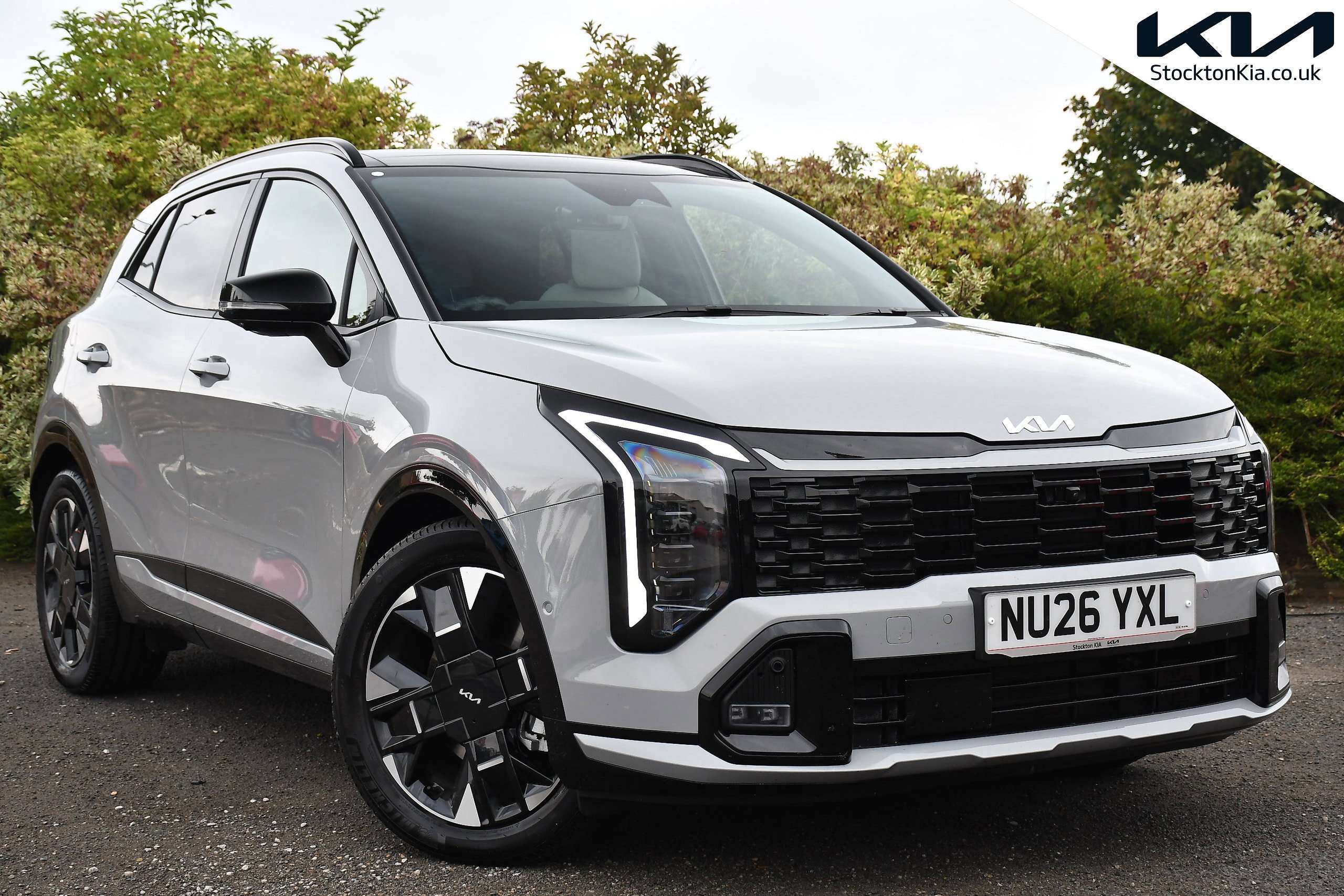 A 2026 KIA SPORTAGE 1.6 h T-GDi GT-Line S SUV 5dr Petrol Hybrid Auto Euro 6 (s/s) (235 bhp) A 2026 KIA SPORTAGE 1.6 h T-GDi GT-Line S SUV 5dr Petrol Hybrid Auto Euro 6 (s/s) (235 bhp)
