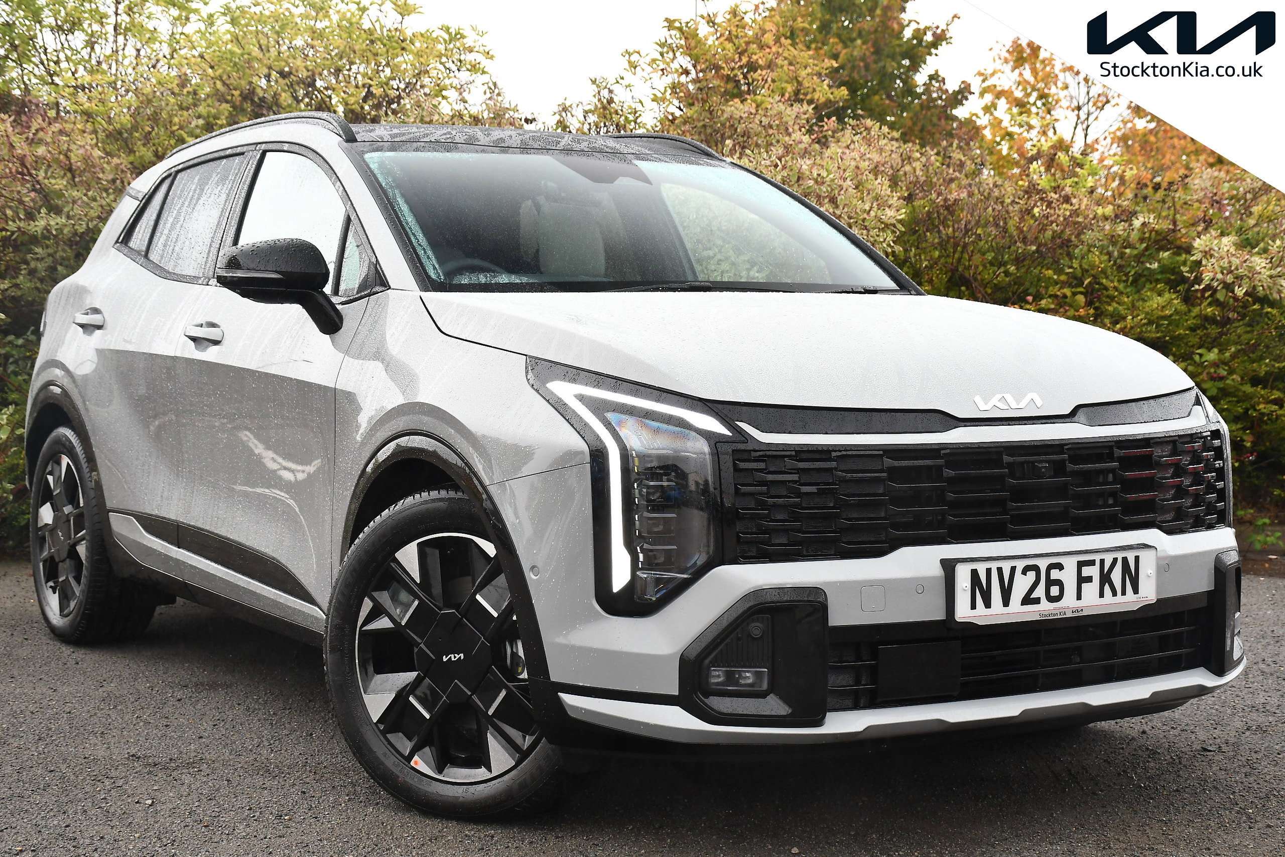 A 2026 KIA SPORTAGE 1.6 h T-GDi GT-Line S SUV 5dr Petrol Hybrid Auto Euro 6 (s/s) (235 bhp) A 2026 KIA SPORTAGE 1.6 h T-GDi GT-Line S SUV 5dr Petrol Hybrid Auto Euro 6 (s/s) (235 bhp)