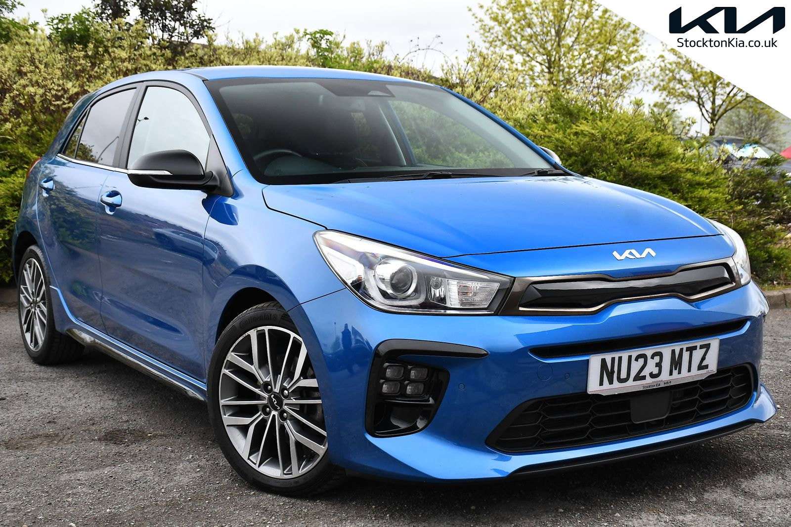 A 2023 KIA RIO 1.0 T-GDi MHEV GT-Line S Hatchback 5dr Petrol Hybrid DCT Euro 6 (s/s) (118 bhp) A 2023 KIA RIO 1.0 T-GDi MHEV GT-Line S Hatchback 5dr Petrol Hybrid DCT Euro 6 (s/s) (118 bhp)