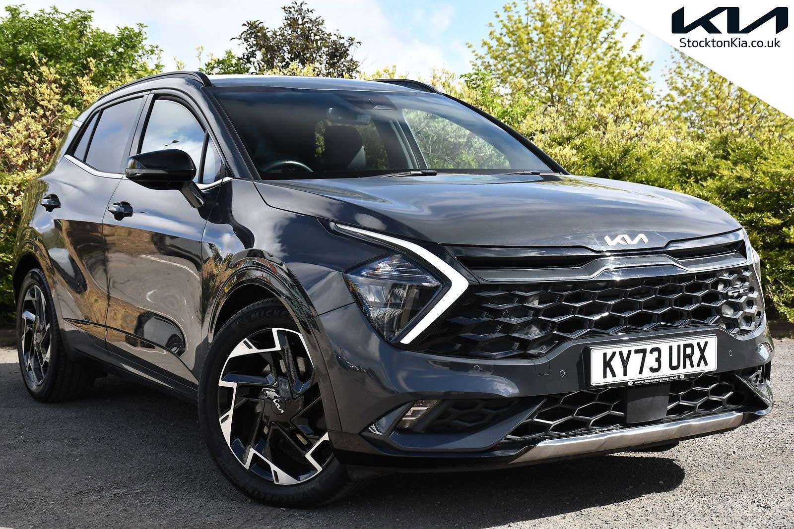 A 2023 KIA SPORTAGE 1.6 T-GDi MHEV GT-Line SUV 5dr Petrol Hybrid DCT Euro 6 (s/s) (148 bhp) A 2023 KIA SPORTAGE 1.6 T-GDi MHEV GT-Line SUV 5dr Petrol Hybrid DCT Euro 6 (s/s) (148 bhp)