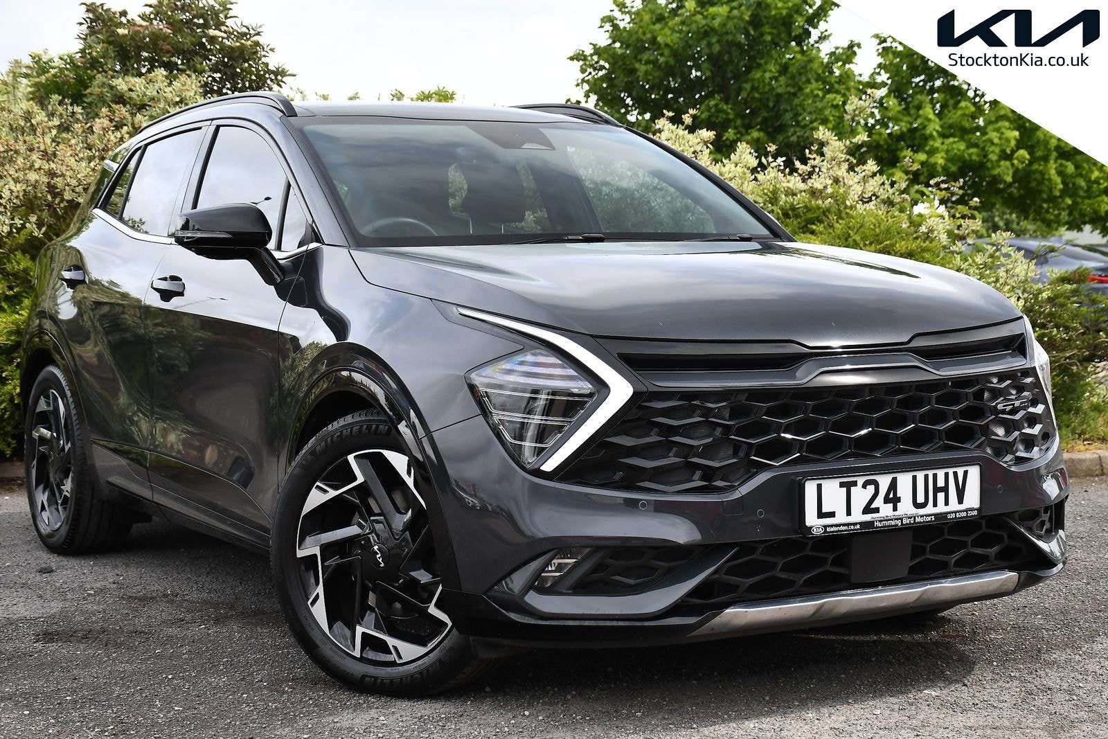 A 2024 KIA SPORTAGE 1.6 T-GDi MHEV GT-Line S SUV 5dr Petrol Hybrid DCT Euro 6 (s/s) (157 bhp) A 2024 KIA SPORTAGE 1.6 T-GDi MHEV GT-Line S SUV 5dr Petrol Hybrid DCT Euro 6 (s/s) (157 bhp)