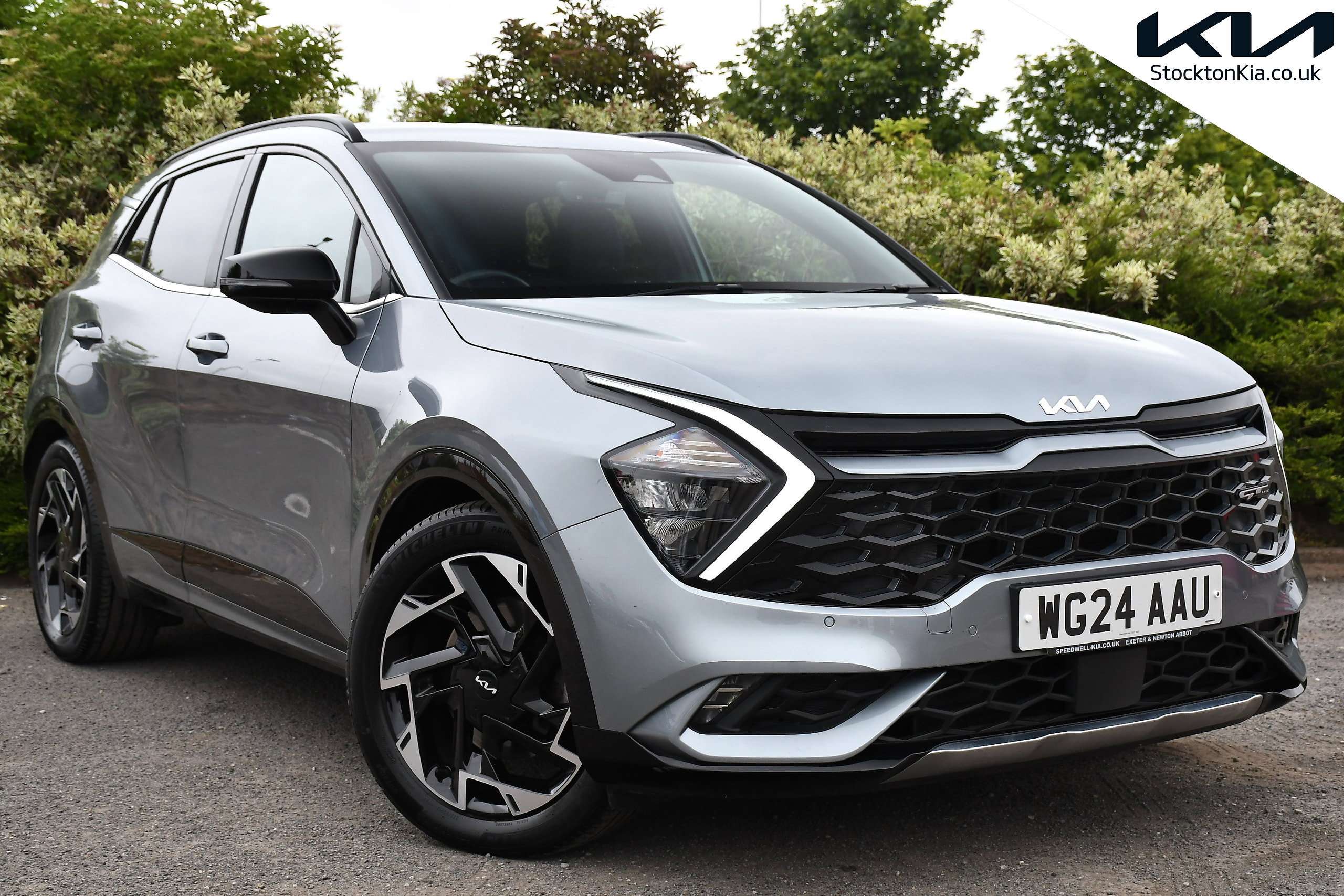 A 2024 KIA SPORTAGE 1.6 T-GDi MHEV GT-Line SUV 5dr Petrol Hybrid DCT Euro 6 (s/s) (157 bhp) A 2024 KIA SPORTAGE 1.6 T-GDi MHEV GT-Line SUV 5dr Petrol Hybrid DCT Euro 6 (s/s) (157 bhp)