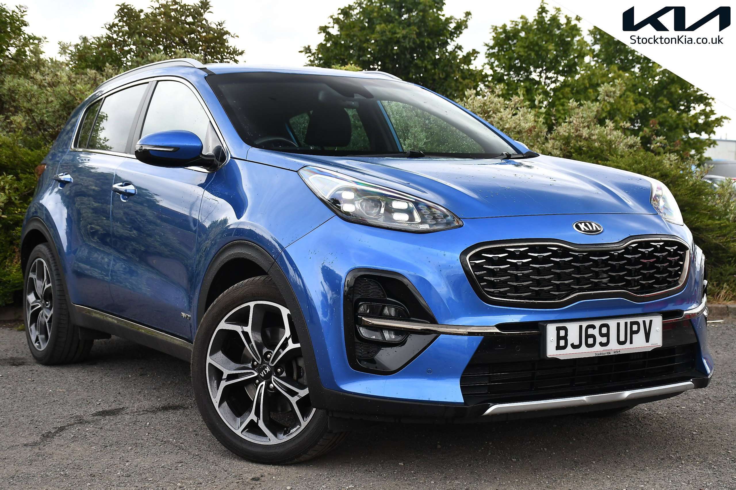 A 2019 KIA SPORTAGE 1.6 T-GDi GT-Line SUV 5dr Petrol DCT AWD Euro 6 (s/s) (174 bhp) A 2019 KIA SPORTAGE 1.6 T-GDi GT-Line SUV 5dr Petrol DCT AWD Euro 6 (s/s) (174 bhp)