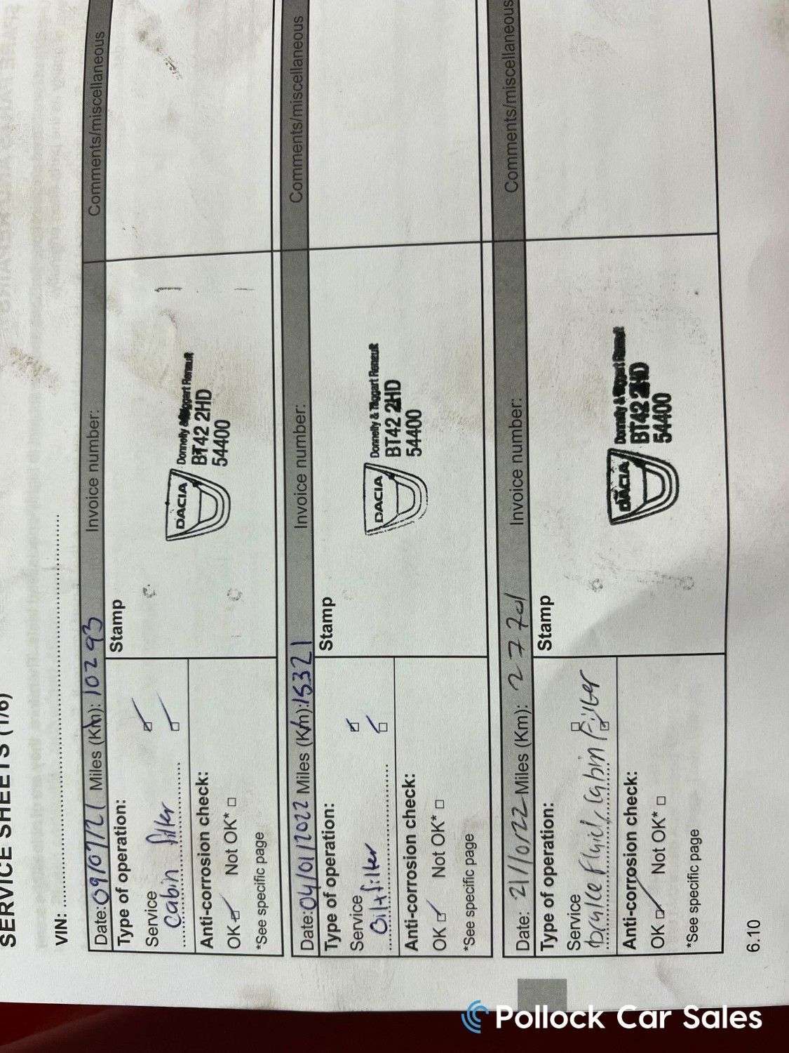 2020 DACIA DUSTER 2020 DACIA DUSTER