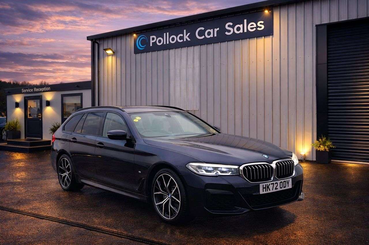 A 2022 BMW 5 SERIES 2.0 520d MHT M Sport Touring 5dr Diesel Hybrid Steptronic Euro 6 (s/s) (190 A 2022 BMW 5 SERIES 2.0 520d MHT M Sport Touring 5dr Diesel Hybrid Steptronic Euro 6 (s/s) (190