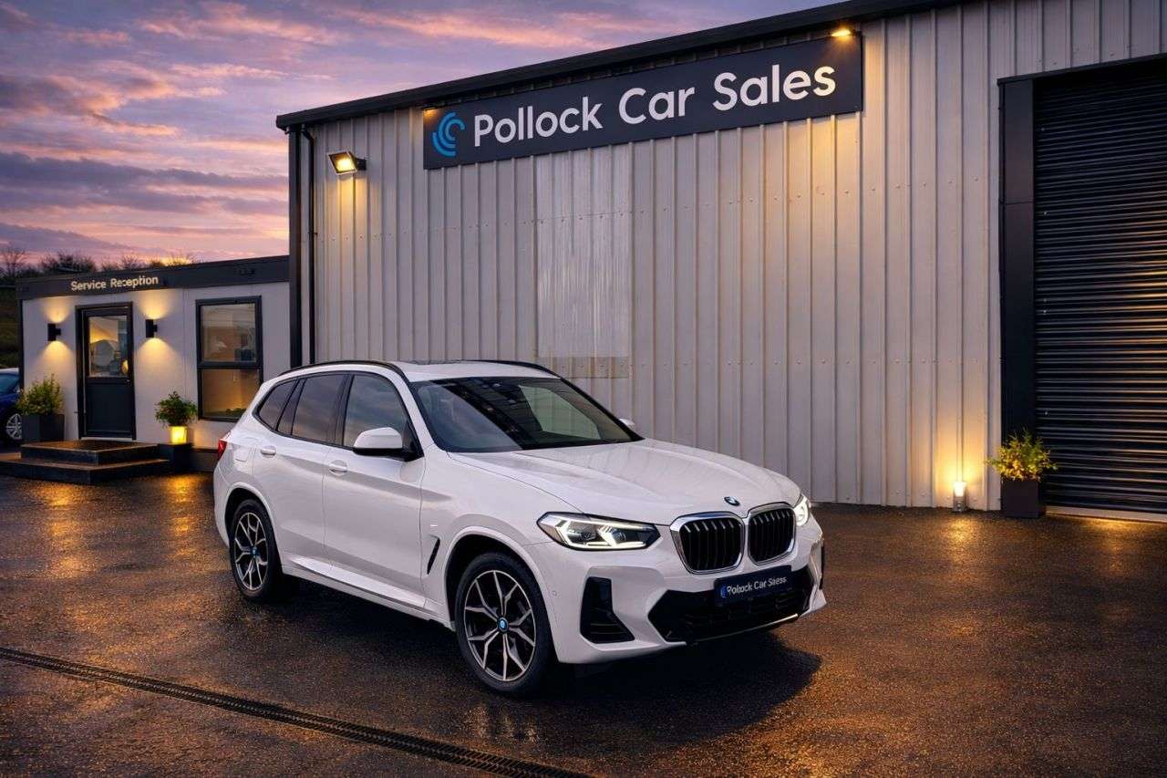 A 2023 BMW X3 2.0 20d MHT M Sport SUV 5dr Diesel Hybrid Auto xDrive Euro 6 (s/s) (190 ps) A 2023 BMW X3 2.0 20d MHT M Sport SUV 5dr Diesel Hybrid Auto xDrive Euro 6 (s/s) (190 ps)