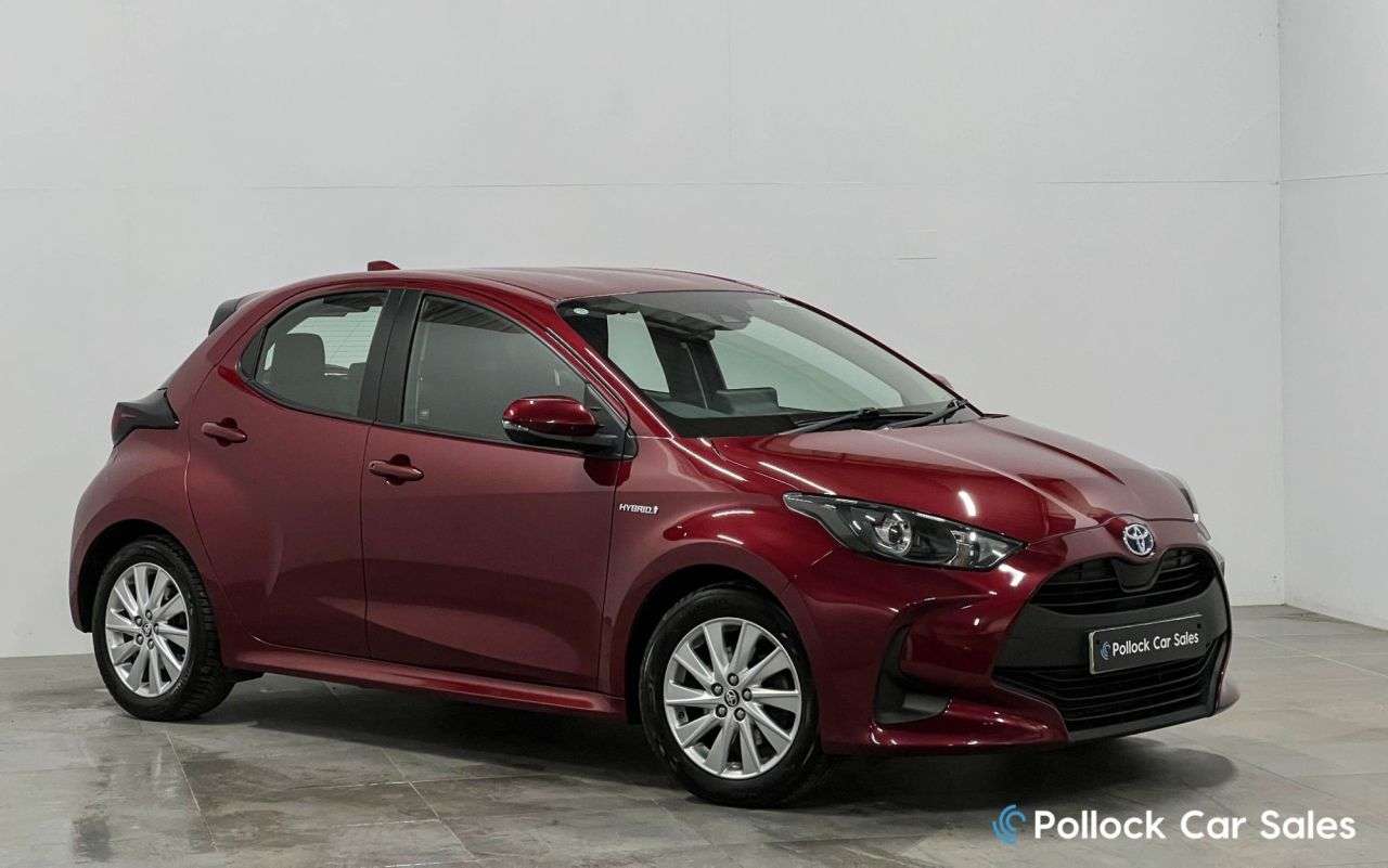 A 2021 TOYOTA YARIS 1.5 VVT-h Icon Hatchback 5dr Petrol Hybrid E-CVT Euro 6 (s/s) (116 ps) Full A 2021 TOYOTA YARIS 1.5 VVT-h Icon Hatchback 5dr Petrol Hybrid E-CVT Euro 6 (s/s) (116 ps) Full