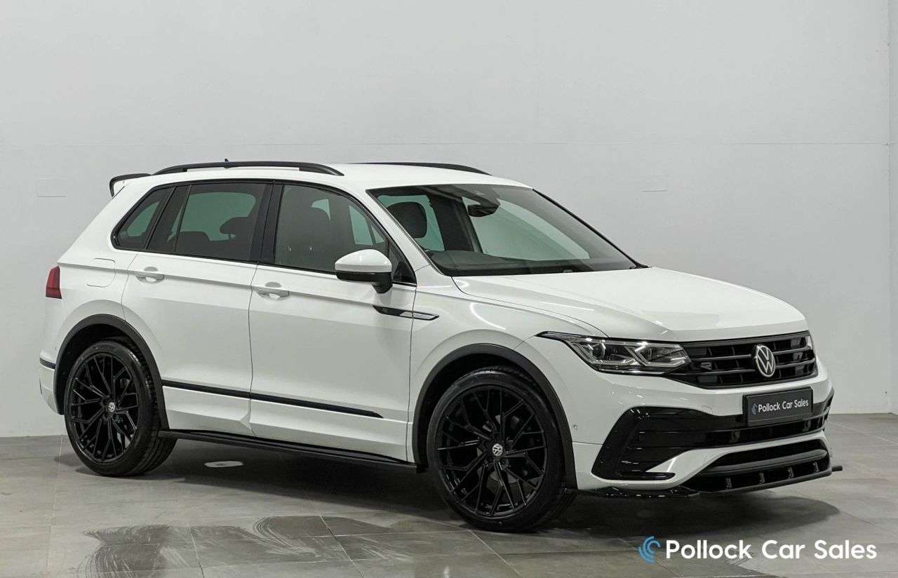 A 2020 VOLKSWAGEN TIGUAN 1.5 TSI R-Line SUV 5dr Petrol DSG Euro 6 (s/s) (150 ps) 21" Black Edition S A 2020 VOLKSWAGEN TIGUAN 1.5 TSI R-Line SUV 5dr Petrol DSG Euro 6 (s/s) (150 ps) 21" Black Edition S