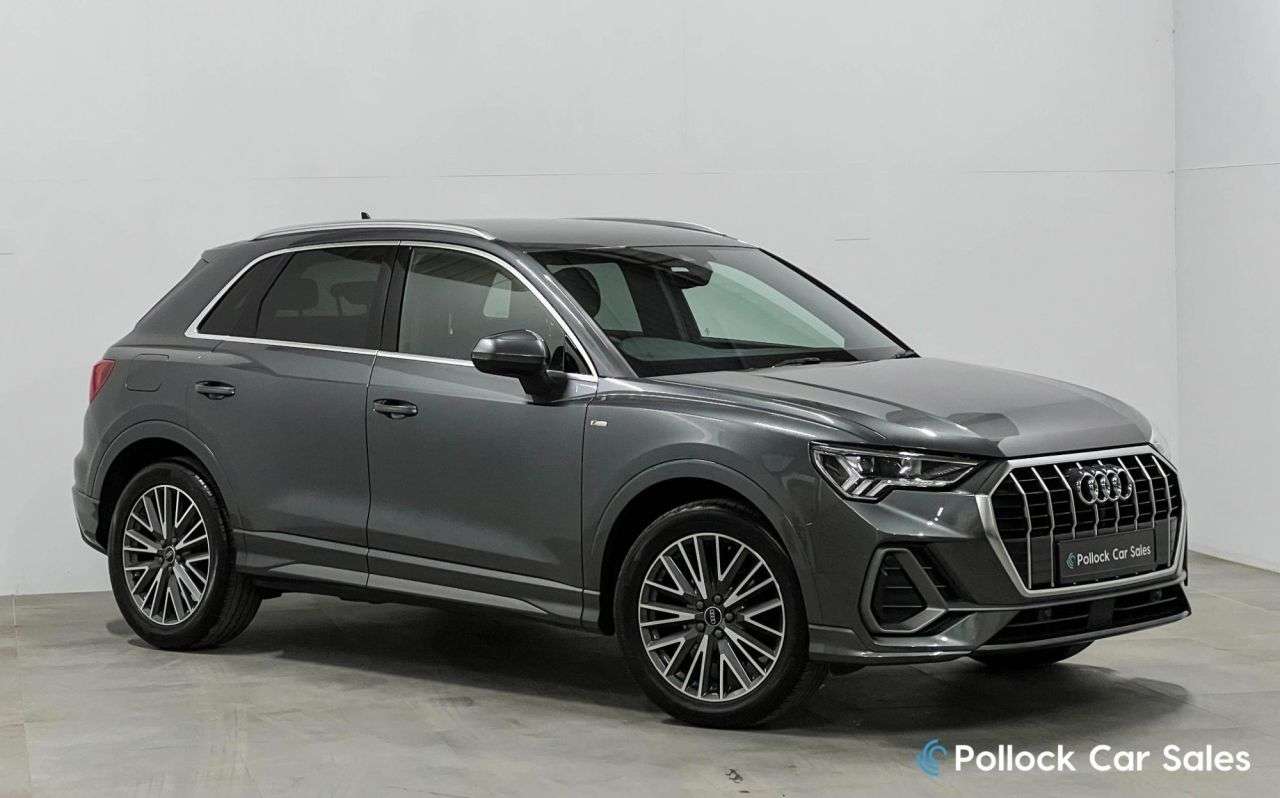 A 2024 AUDI Q3 1.5 TFSI CoD 35 S line SUV 5dr Petrol Manual Euro 6 (s/s) (150 ps) Tech Pac A 2024 AUDI Q3 1.5 TFSI CoD 35 S line SUV 5dr Petrol Manual Euro 6 (s/s) (150 ps) Tech Pac