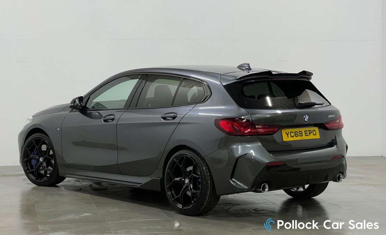 A 2019 BMW 1 SERIES 2.0 118d M Sport Hatchback 5dr Diesel Auto Euro 6 (s/s) (150 ps) M Sport +, A 2019 BMW 1 SERIES 2.0 118d M Sport Hatchback 5dr Diesel Auto Euro 6 (s/s) (150 ps) M Sport +,