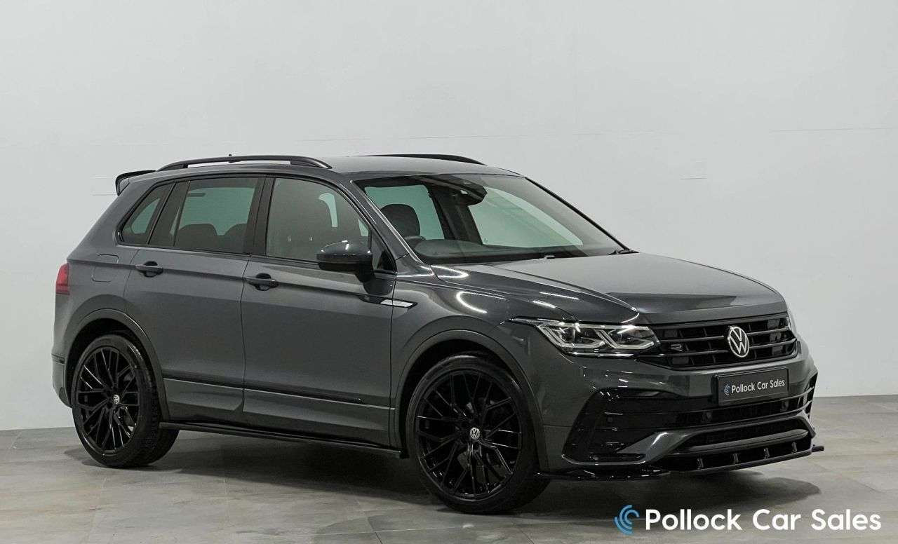 A 2021 VOLKSWAGEN TIGUAN 1.5 TSI R-Line SUV 5dr Petrol DSG Euro 6 (s/s) (150 ps) 21",Aero Kit,FVWSH, A 2021 VOLKSWAGEN TIGUAN 1.5 TSI R-Line SUV 5dr Petrol DSG Euro 6 (s/s) (150 ps) 21",Aero Kit,FVWSH,