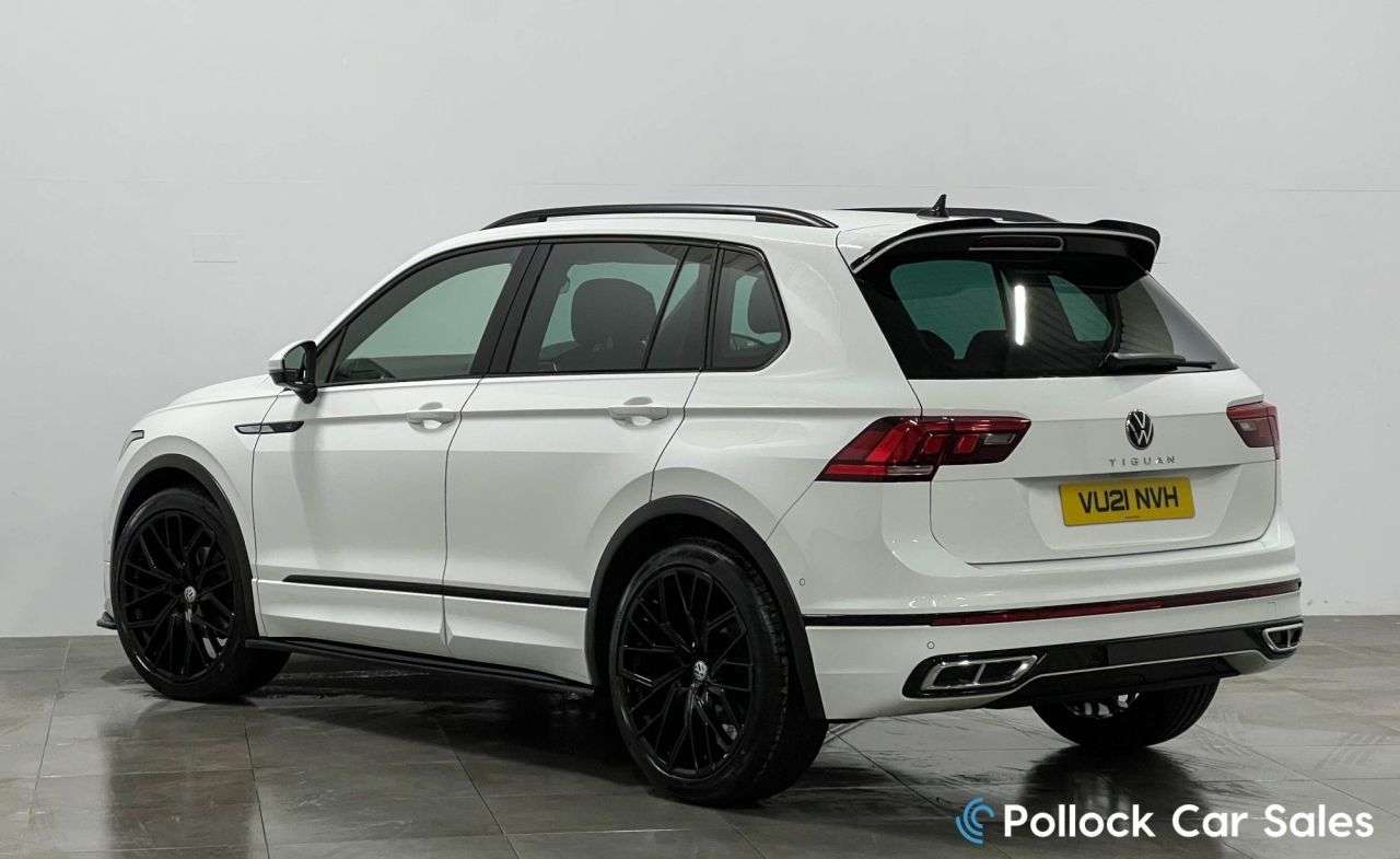 A 2021 VOLKSWAGEN TIGUAN 1.5 TSI R-Line SUV 5dr Petrol DSG Euro 6 (s/s) (150 ps) 21",Aero Kit,FVWSH, A 2021 VOLKSWAGEN TIGUAN 1.5 TSI R-Line SUV 5dr Petrol DSG Euro 6 (s/s) (150 ps) 21",Aero Kit,FVWSH,