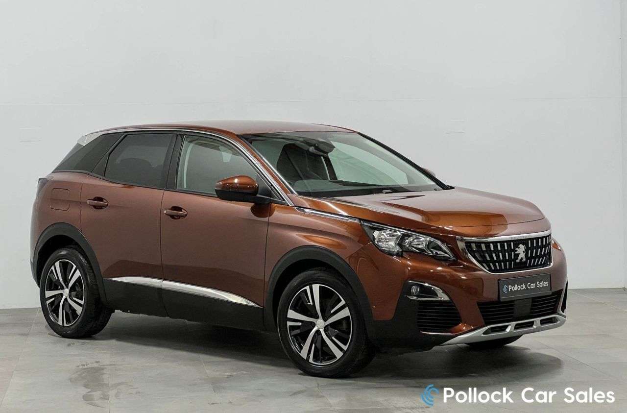 A 2018 PEUGEOT 3008 1.6 BlueHDi Allure SUV 5dr Diesel Manual Euro 6 (s/s) (120 ps) R Camera,P S A 2018 PEUGEOT 3008 1.6 BlueHDi Allure SUV 5dr Diesel Manual Euro 6 (s/s) (120 ps) R Camera,P S