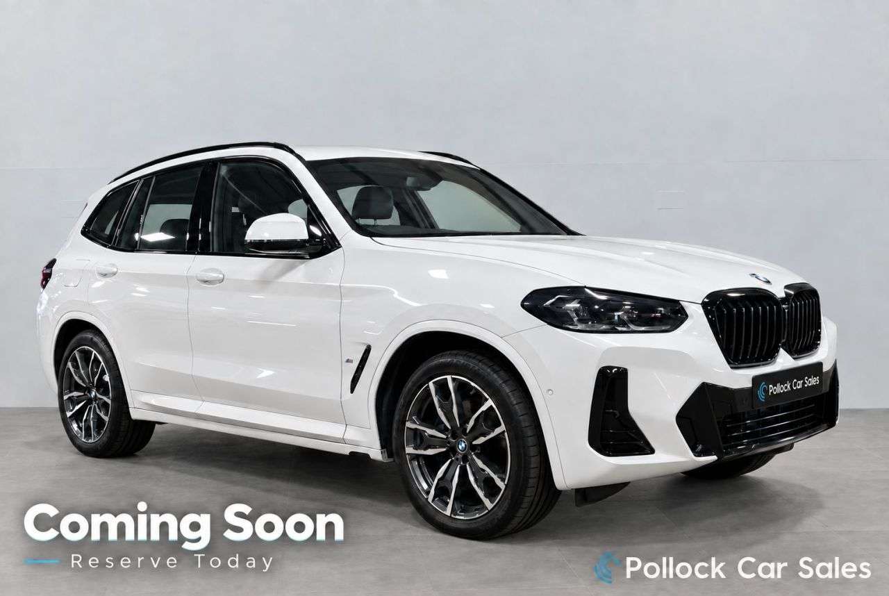 A 2024 BMW X3 2.0 30e 12kWh M Sport SUV 5dr Petrol Plug-in Hybrid Auto xDrive Euro 6 (s/s A 2024 BMW X3 2.0 30e 12kWh M Sport SUV 5dr Petrol Plug-in Hybrid Auto xDrive Euro 6 (s/s