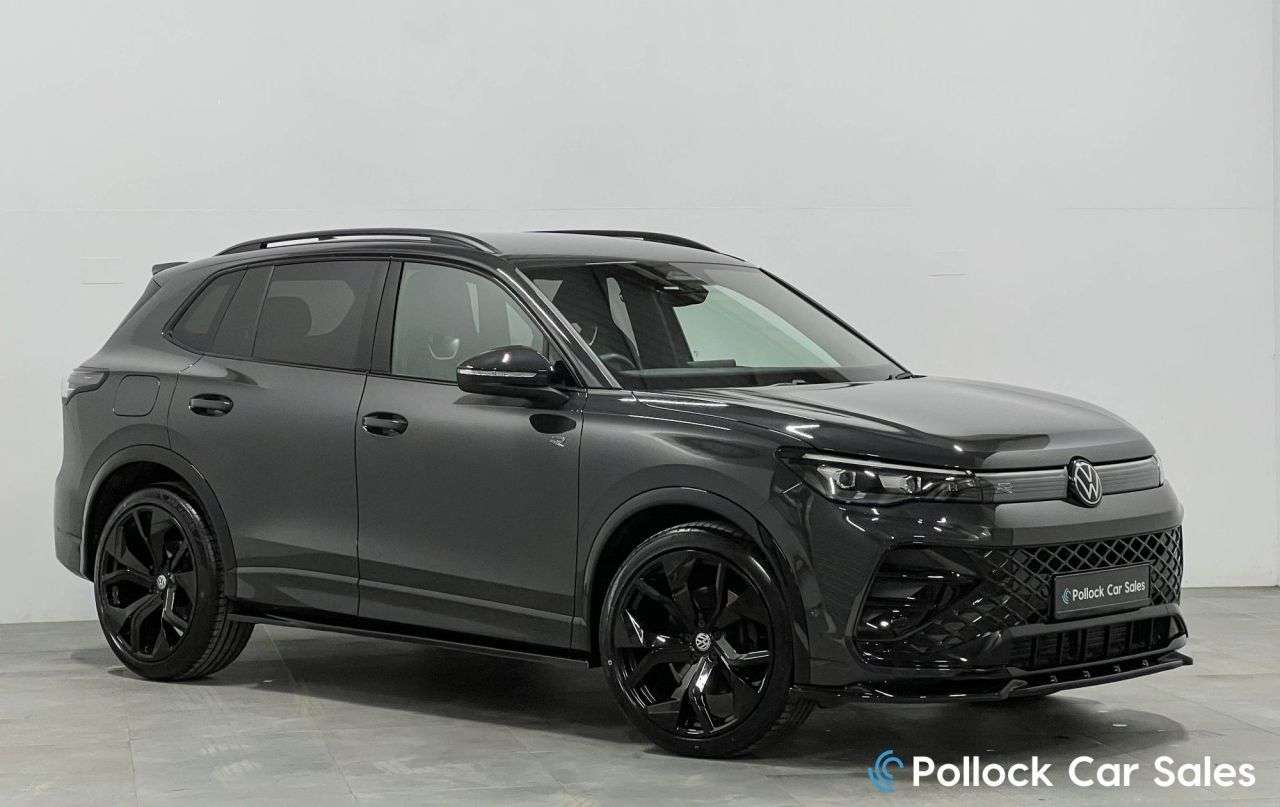 A 2024 VOLKSWAGEN TIGUAN 2.0 TDI R-Line SUV 5dr Diesel DSG Euro 6 (s/s) (150 ps) 21",Aero Kit,Black A 2024 VOLKSWAGEN TIGUAN 2.0 TDI R-Line SUV 5dr Diesel DSG Euro 6 (s/s) (150 ps) 21",Aero Kit,Black