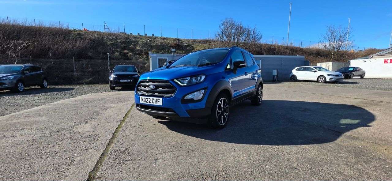 A 2022 FORD ECOSPORT 1.0T EcoBoost Active SUV 5dr Petrol Manual Euro 6 (s/s) (125 ps) A 2022 FORD ECOSPORT 1.0T EcoBoost Active SUV 5dr Petrol Manual Euro 6 (s/s) (125 ps)