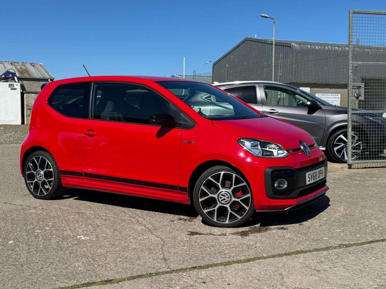 A 2018 VOLKSWAGEN UP! 1.0 TSI up! GTI Hatchback 3dr Petrol Manual Euro 6 (s/s) (115 ps) A 2018 VOLKSWAGEN UP! 1.0 TSI up! GTI Hatchback 3dr Petrol Manual Euro 6 (s/s) (115 ps)