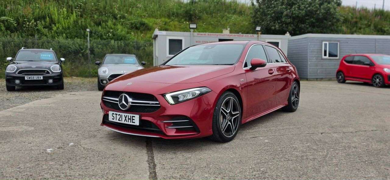 A 2021 MERCEDES-BENZ A CLASS 2.0 A35 AMG (Executive) Hatchback 5dr Petrol SpdS DCT 4MATIC Euro 6 (s/s) ( A 2021 MERCEDES-BENZ A CLASS 2.0 A35 AMG (Executive) Hatchback 5dr Petrol SpdS DCT 4MATIC Euro 6 (s/s) (
