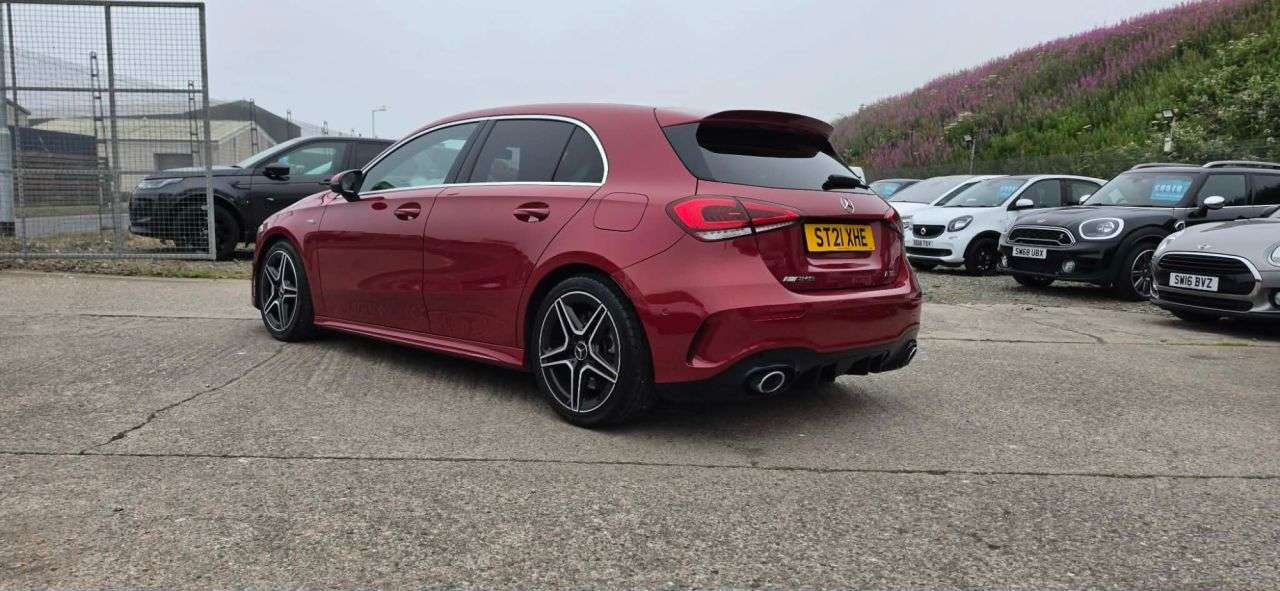 A 2021 MERCEDES-BENZ A CLASS 2.0 A35 AMG (Executive) Hatchback 5dr Petrol SpdS DCT 4MATIC Euro 6 (s/s) ( A 2021 MERCEDES-BENZ A CLASS 2.0 A35 AMG (Executive) Hatchback 5dr Petrol SpdS DCT 4MATIC Euro 6 (s/s) (