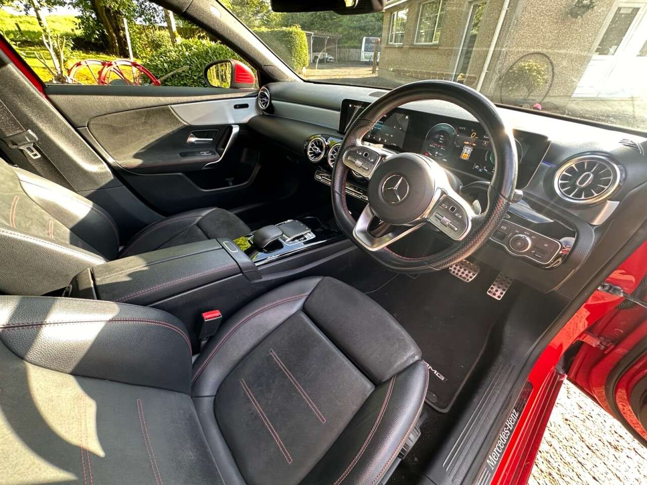 A 2019 MERCEDES-BENZ A CLASS 1.5 A180d AMG Line (Premium) Hatchback 5dr Diesel 7G-DCT Euro 6 (s/s) (116 A 2019 MERCEDES-BENZ A CLASS 1.5 A180d AMG Line (Premium) Hatchback 5dr Diesel 7G-DCT Euro 6 (s/s) (116