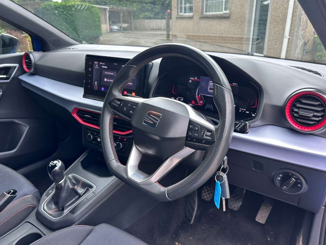 A 2023 SEAT IBIZA 1.0 TSI FR Hatchback 5dr Petrol Manual Euro 6 (s/s) (95 ps) A 2023 SEAT IBIZA 1.0 TSI FR Hatchback 5dr Petrol Manual Euro 6 (s/s) (95 ps)