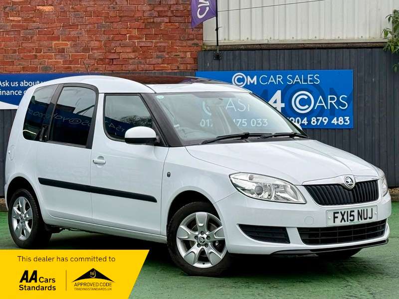 A 2015 SKODA ROOMSTER 1.2 TSI SE Action MPV 5dr Petrol Manual Euro 5 (86 ps) A 2015 SKODA ROOMSTER 1.2 TSI SE Action MPV 5dr Petrol Manual Euro 5 (86 ps)