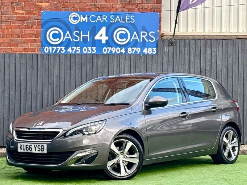 A 2016 PEUGEOT 308 1.2 PureTech Allure Hatchback 5dr Petrol EAT Euro 6 (s/s) (130 ps) A 2016 PEUGEOT 308 1.2 PureTech Allure Hatchback 5dr Petrol EAT Euro 6 (s/s) (130 ps)