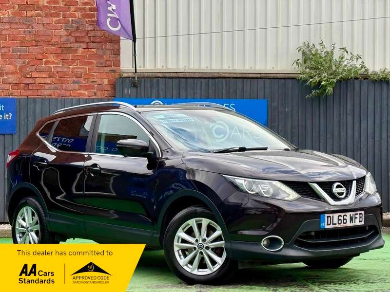 A 2016 NISSAN QASHQAI 1.5 dCi N-Connecta SUV 5dr Diesel Manual 2WD Euro 6 (s/s) (110 ps) A 2016 NISSAN QASHQAI 1.5 dCi N-Connecta SUV 5dr Diesel Manual 2WD Euro 6 (s/s) (110 ps)
