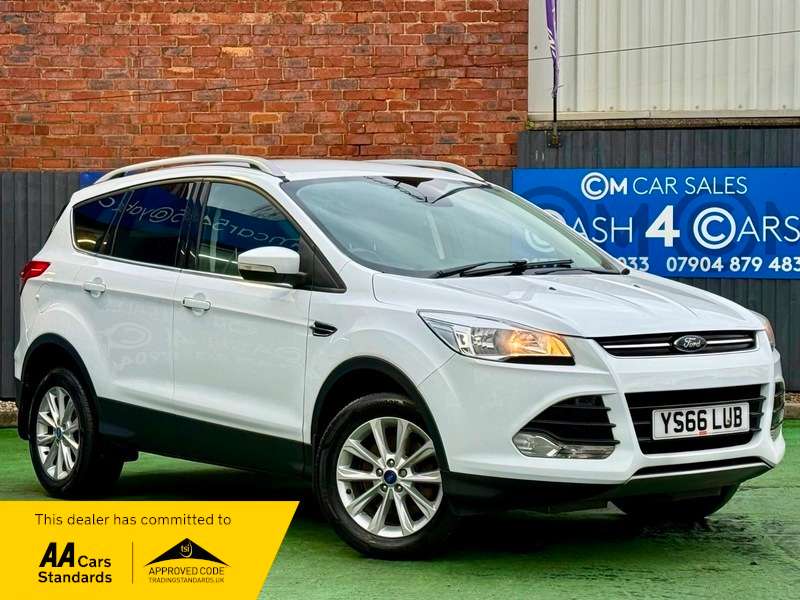 A 2016 FORD KUGA 2.0 TDCi Titanium SUV 5dr Diesel Manual AWD Euro 6 (s/s) (180 ps) A 2016 FORD KUGA 2.0 TDCi Titanium SUV 5dr Diesel Manual AWD Euro 6 (s/s) (180 ps)