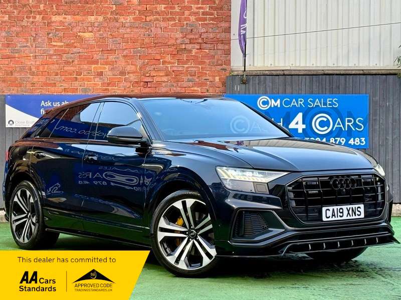 A 2019 AUDI Q8 3.0 TDI V6 50 Vorsprung SUV 5dr Diesel Tiptronic quattro Euro 6 (s/s) (286 ps) A 2019 AUDI Q8 3.0 TDI V6 50 Vorsprung SUV 5dr Diesel Tiptronic quattro Euro 6 (s/s) (286 ps)
