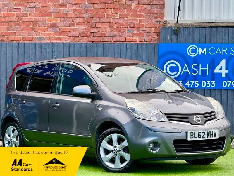 A 2013 NISSAN NOTE 1.6 16V n-tec+ Hatchback 5dr Petrol Auto Euro 5 (110 ps) A 2013 NISSAN NOTE 1.6 16V n-tec+ Hatchback 5dr Petrol Auto Euro 5 (110 ps)