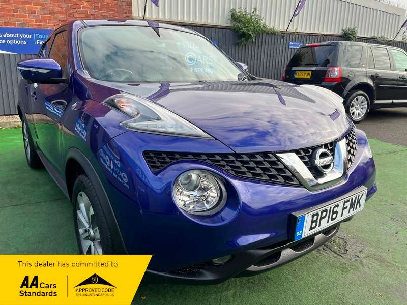 A 2016 NISSAN JUKE 1.5 dCi Tekna SUV 5dr Diesel Manual Euro 6 (s/s) (110 ps) A 2016 NISSAN JUKE 1.5 dCi Tekna SUV 5dr Diesel Manual Euro 6 (s/s) (110 ps)