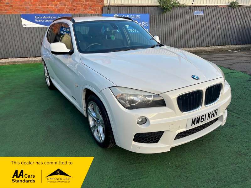 A 2012 BMW X1 2.0 18d M Sport SUV 5dr Diesel Manual xDrive Euro 5 (s/s) (143 ps) A 2012 BMW X1 2.0 18d M Sport SUV 5dr Diesel Manual xDrive Euro 5 (s/s) (143 ps)
