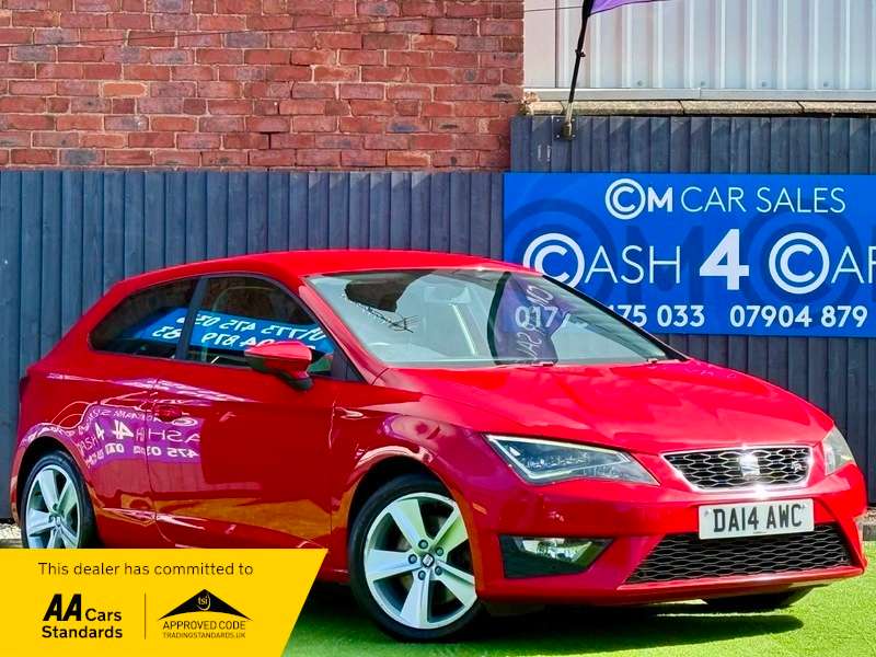 A 2014 SEAT LEON 2.0 TDI CR FR Sport Coupe 3dr Diesel Manual Euro 5 (s/s) (184 ps) A 2014 SEAT LEON 2.0 TDI CR FR Sport Coupe 3dr Diesel Manual Euro 5 (s/s) (184 ps)