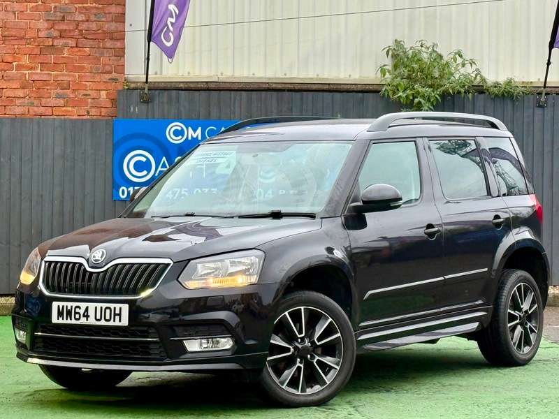 A 2014 SKODA YETI 2.0 TDI Black Edition SUV 5dr Diesel Manual 4WD Euro 5 (140 ps) A 2014 SKODA YETI 2.0 TDI Black Edition SUV 5dr Diesel Manual 4WD Euro 5 (140 ps)
