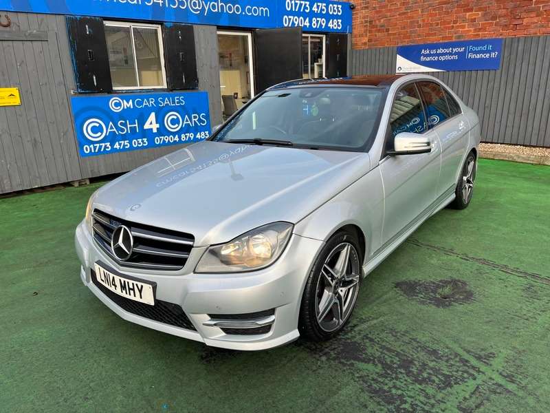A 2014 MERCEDES-BENZ C CLASS 2.1 C220 CDI AMG Sport Edition Saloon 4dr Diesel G-Tronic+ Euro 5 (s/s) (170 ps) A 2014 MERCEDES-BENZ C CLASS 2.1 C220 CDI AMG Sport Edition Saloon 4dr Diesel G-Tronic+ Euro 5 (s/s) (170 ps)