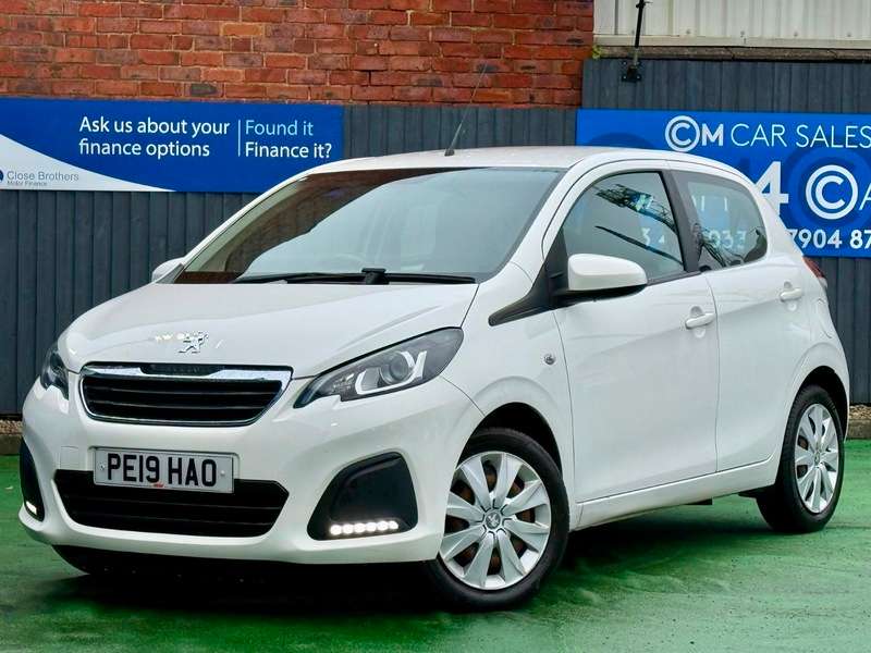 A 2019 PEUGEOT 108 1.0 Active Hatchback 5dr Petrol Manual Euro 6 (72 ps) A 2019 PEUGEOT 108 1.0 Active Hatchback 5dr Petrol Manual Euro 6 (72 ps)
