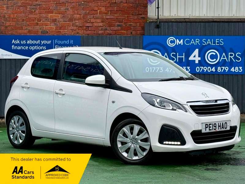 A 2019 PEUGEOT 108 1.0 Active Hatchback 5dr Petrol Manual Euro 6 (72 ps) A 2019 PEUGEOT 108 1.0 Active Hatchback 5dr Petrol Manual Euro 6 (72 ps)
