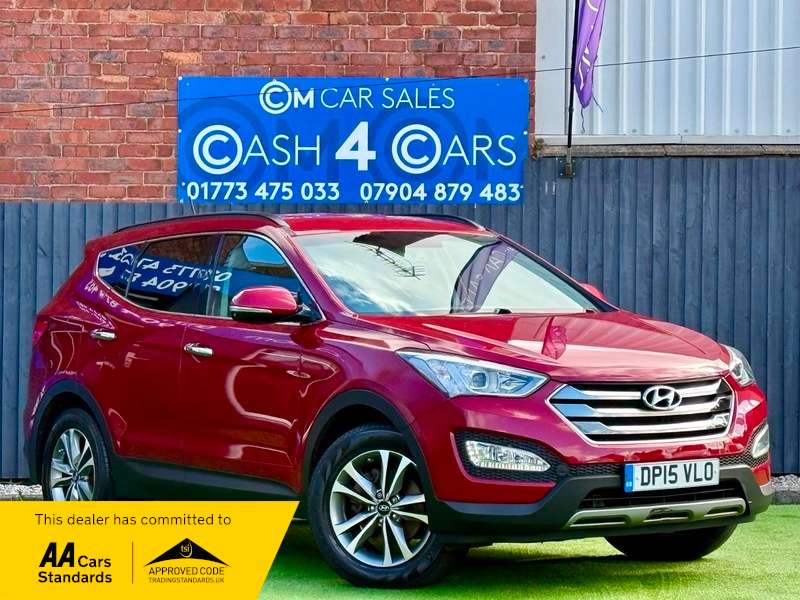A 2015 HYUNDAI SANTA FE 2.2 CRDi Premium 4WD Euro 5 5dr (5 seat) A 2015 HYUNDAI SANTA FE 2.2 CRDi Premium 4WD Euro 5 5dr (5 seat)