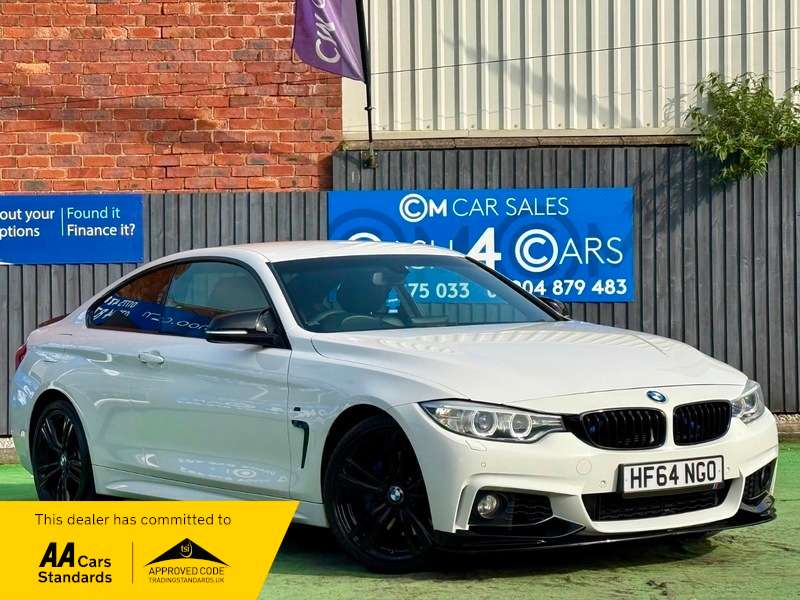 A 2014 BMW 4 SERIES 2.0 420d M Sport Coupe 2dr Diesel Auto Euro 6 (s/s) (184 ps) A 2014 BMW 4 SERIES 2.0 420d M Sport Coupe 2dr Diesel Auto Euro 6 (s/s) (184 ps)