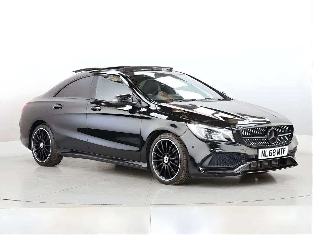 A 2018 MERCEDES-BENZ CLA CLASS 1.6 CLA200 AMG Line Night Edition (Plus) Coupe 4dr Petrol 7G-DCT Euro 6 (s/ A 2018 MERCEDES-BENZ CLA CLASS 1.6 CLA200 AMG Line Night Edition (Plus) Coupe 4dr Petrol 7G-DCT Euro 6 (s/