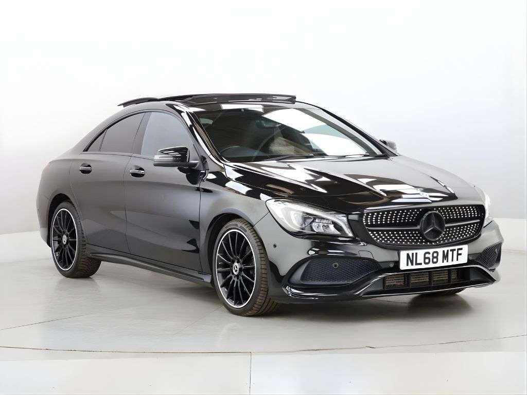 A 2018 MERCEDES-BENZ CLA CLASS 1.6 CLA200 AMG Line Night Edition (Plus) Coupe 4dr Petrol 7G-DCT Euro 6 (s/ A 2018 MERCEDES-BENZ CLA CLASS 1.6 CLA200 AMG Line Night Edition (Plus) Coupe 4dr Petrol 7G-DCT Euro 6 (s/