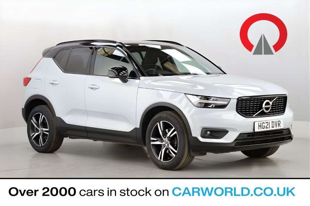A 2021 VOLVO XC40 1.5 T3 R-Design SUV 5dr Petrol Auto Euro 6 (s/s) (163 ps) A 2021 VOLVO XC40 1.5 T3 R-Design SUV 5dr Petrol Auto Euro 6 (s/s) (163 ps)