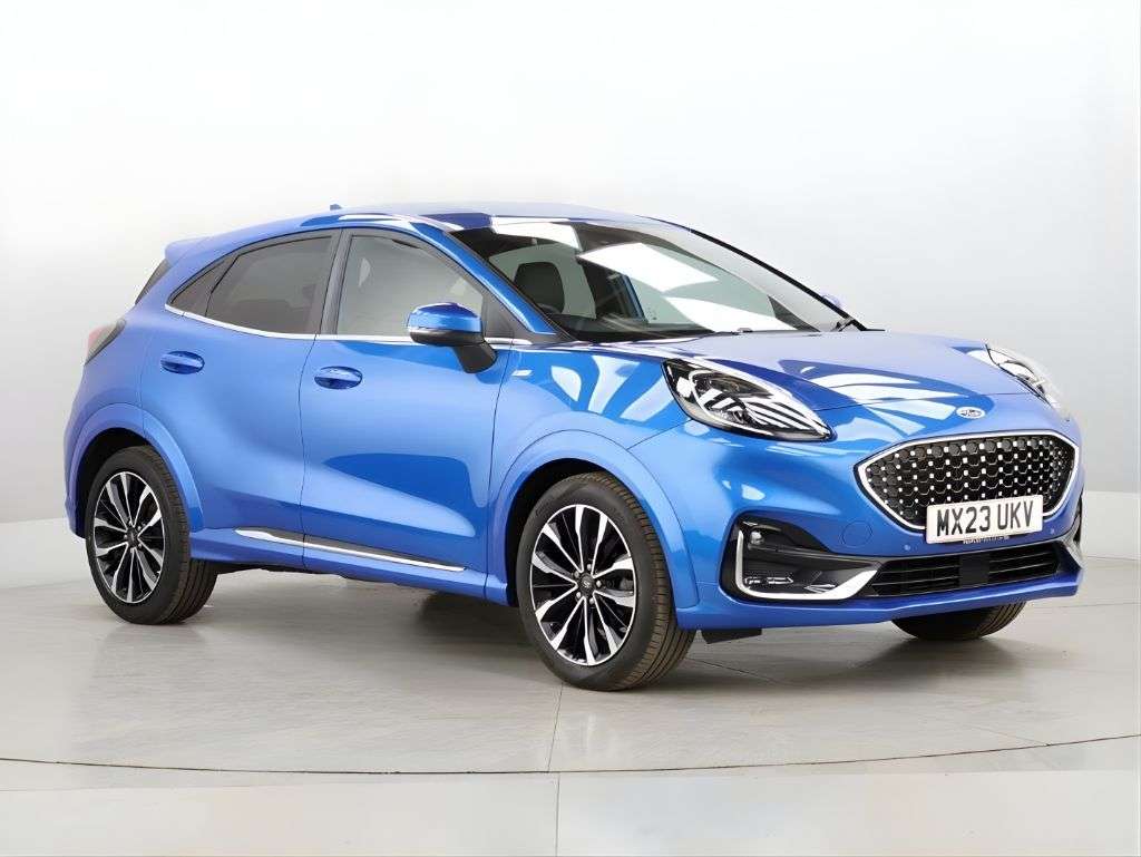 A 2023 FORD PUMA 1.0T EcoBoost MHEV ST-Line Vignale SUV 5dr Petrol Hybrid Manual Euro 6 (s/s A 2023 FORD PUMA 1.0T EcoBoost MHEV ST-Line Vignale SUV 5dr Petrol Hybrid Manual Euro 6 (s/s